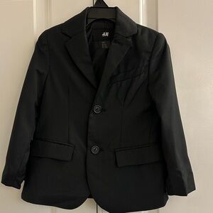 H&M Elegant Little Boy’s Black Jacket, 4-5y